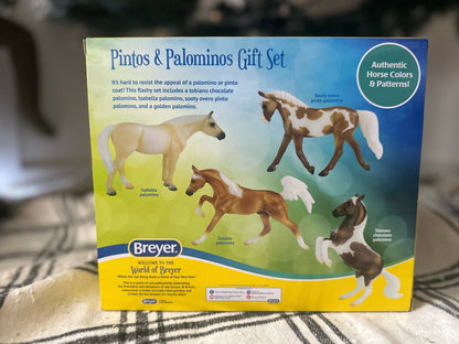 Breyer Stablemates Pintos & Palominos Gift Set