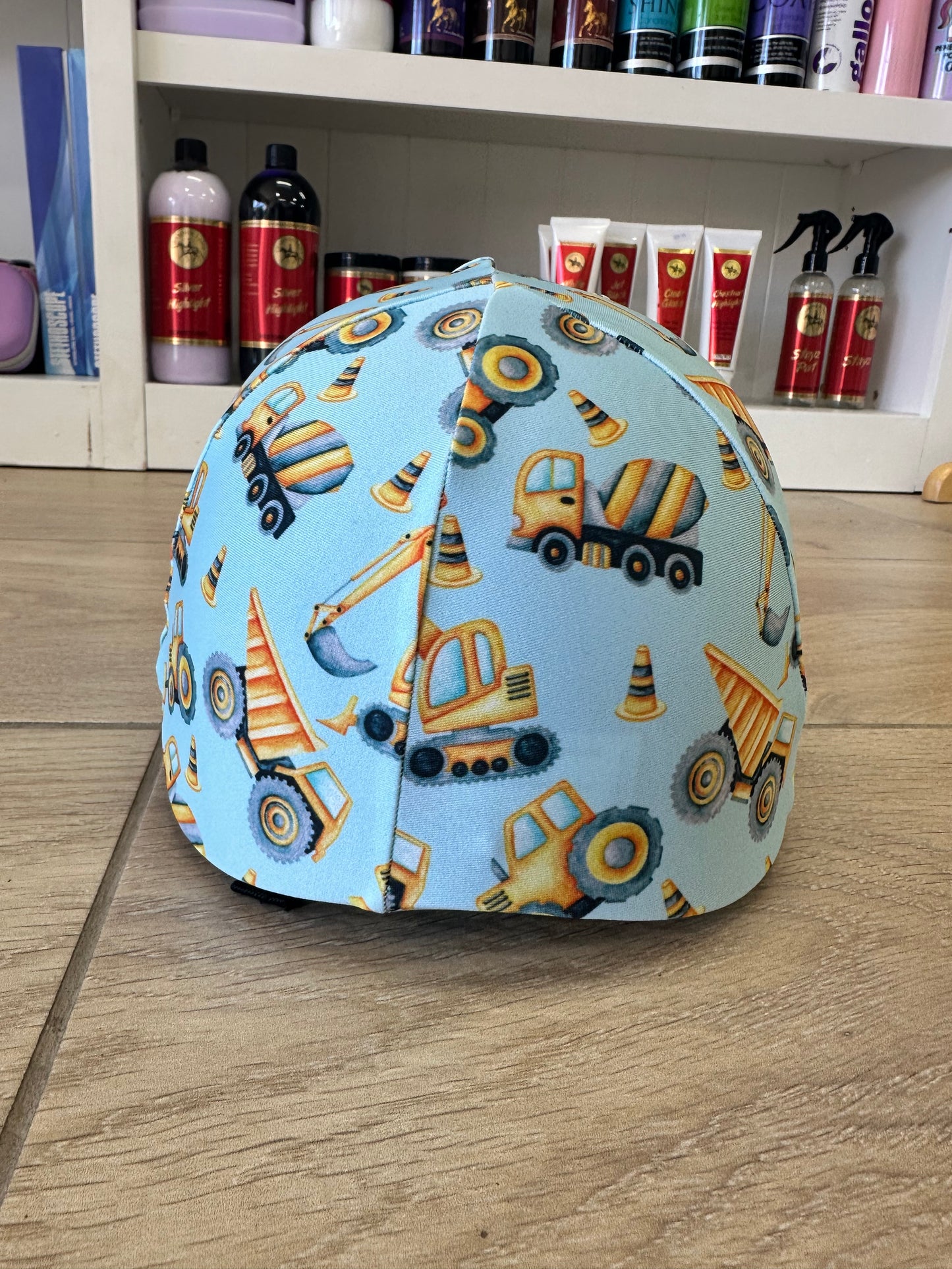 Construction Day Kids Helmet Cover