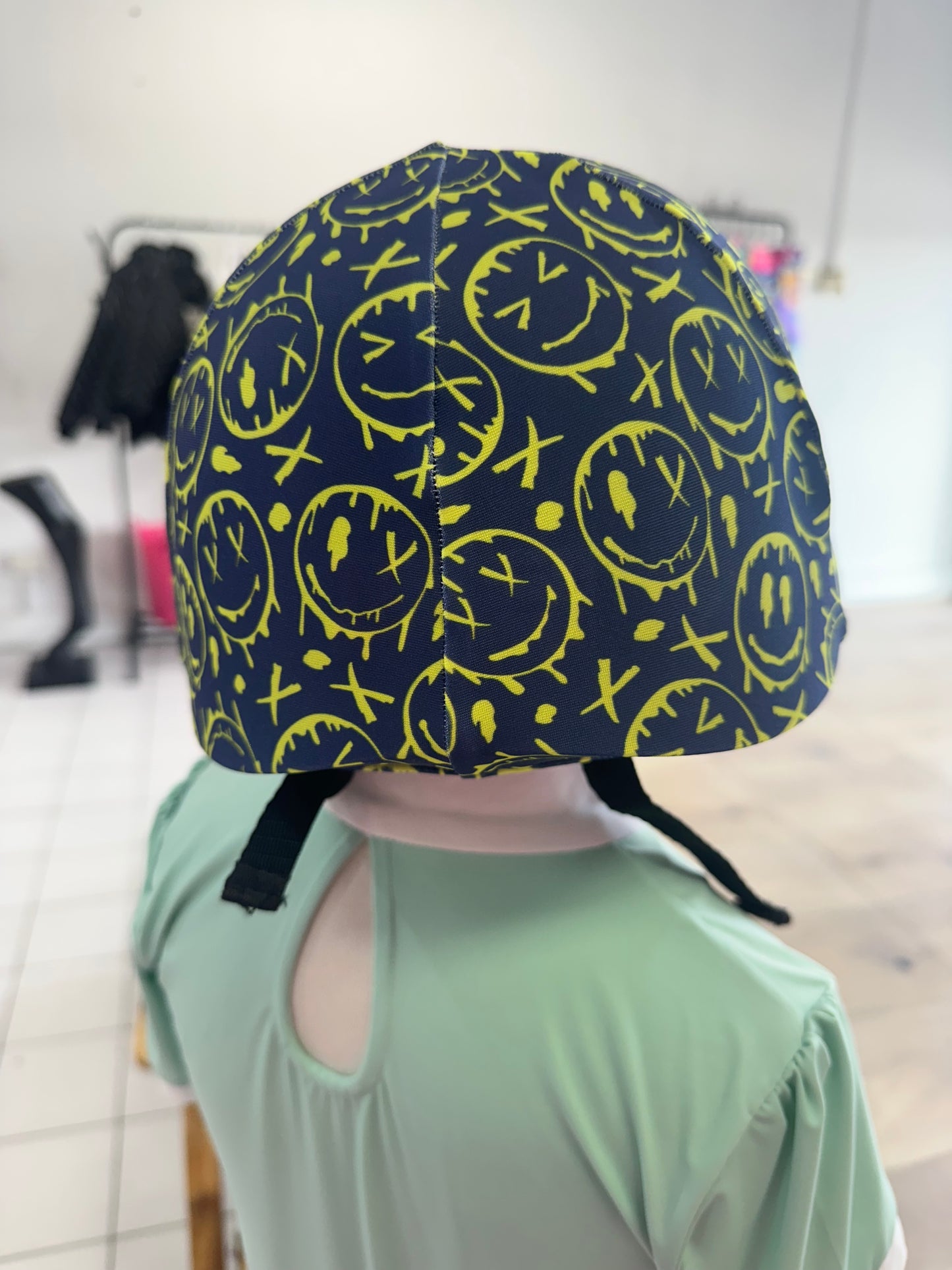 Graffiti Faces Kids Helmet Cover