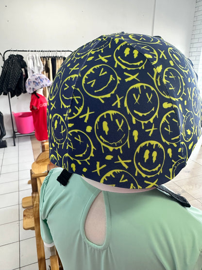 Graffiti Faces Kids Helmet Cover