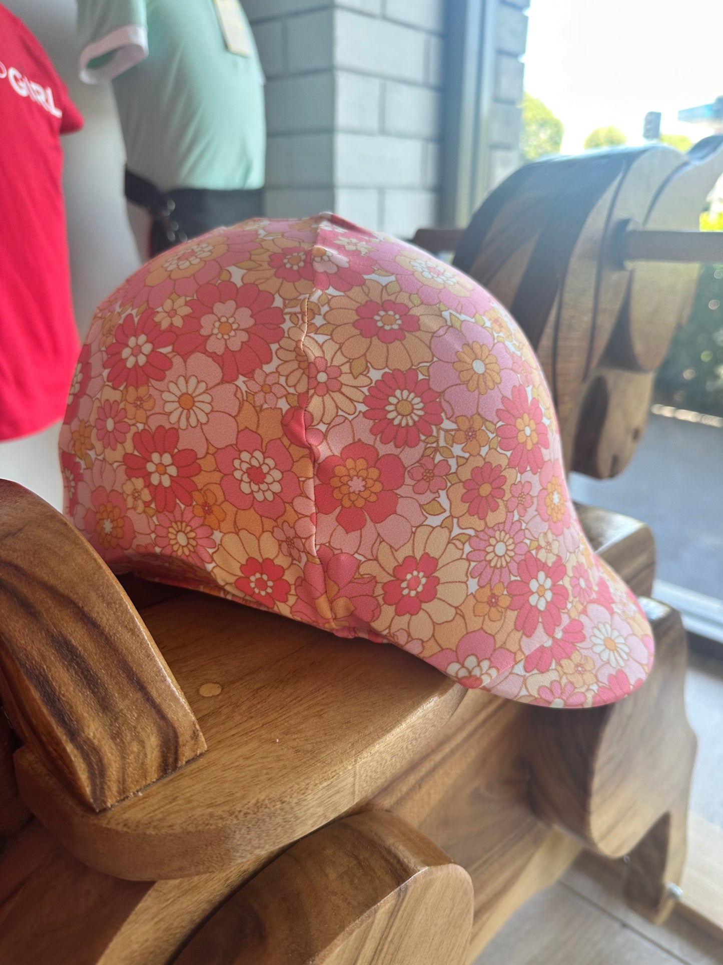 Boho Flowers Kids Helmet Cover