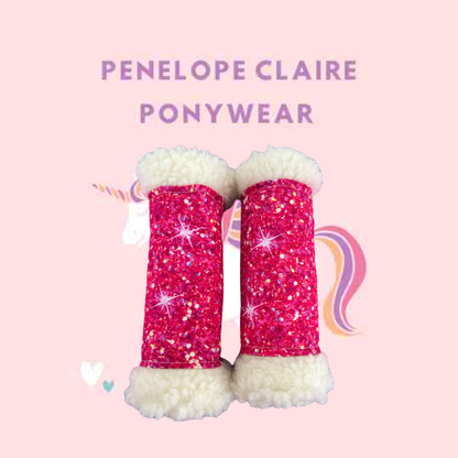 Sparkle Party Pink Paddock Boots