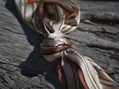 Satin Equestrian Neck Scarves