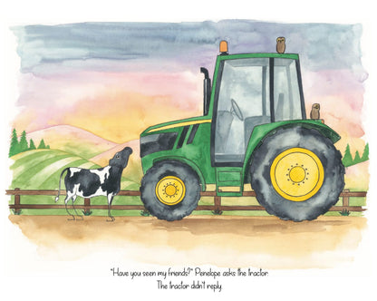 A Calf Named Penelope written & illustrated by Michelle Clarke