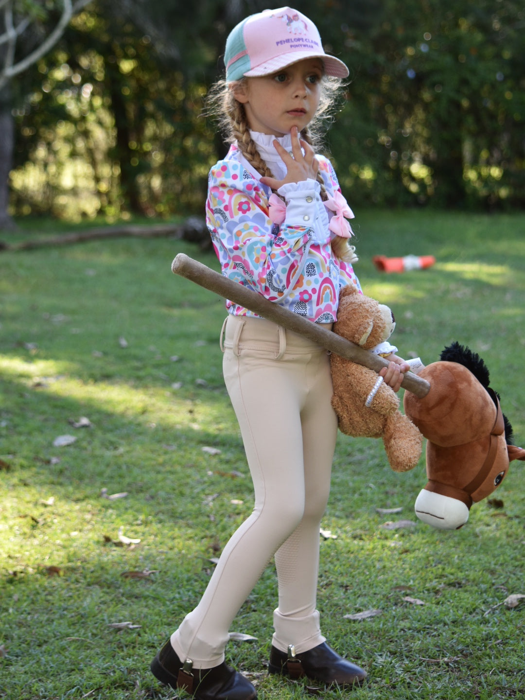 Mare & Me Kids Beige Competition Tights