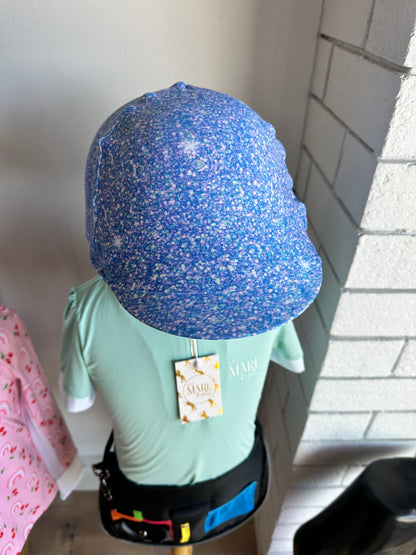 Sparkle Party Helmet Cover - Periwinkle