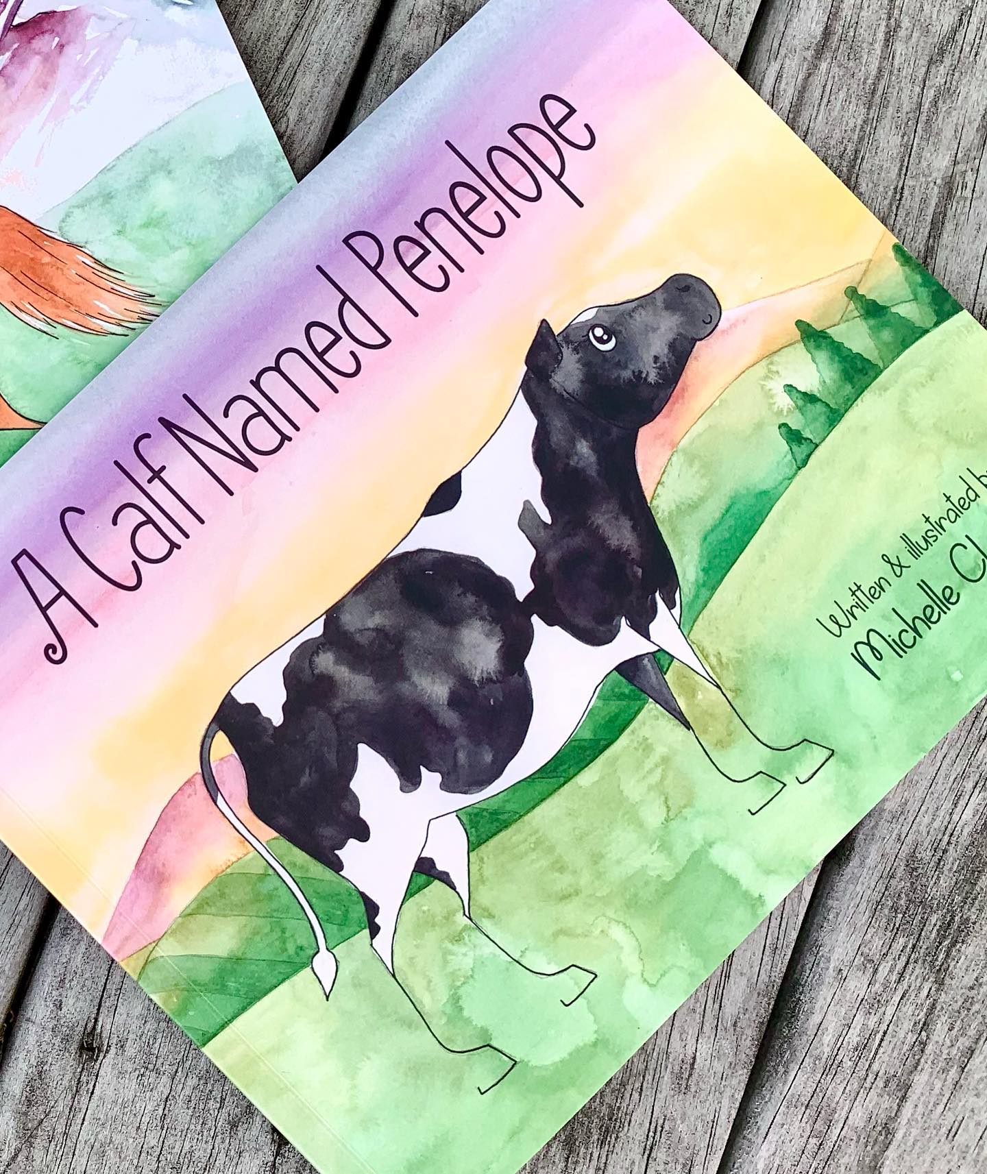 A Calf Named Penelope written & illustrated by Michelle Clarke