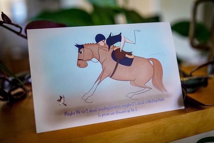 Lessons From The Horse Greeting Card Set