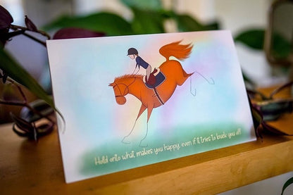 Lessons From The Horse Greeting Card Set