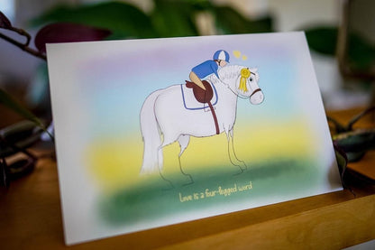 Lessons From The Horse Greeting Card Set