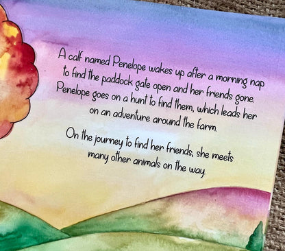 A Calf Named Penelope written & illustrated by Michelle Clarke