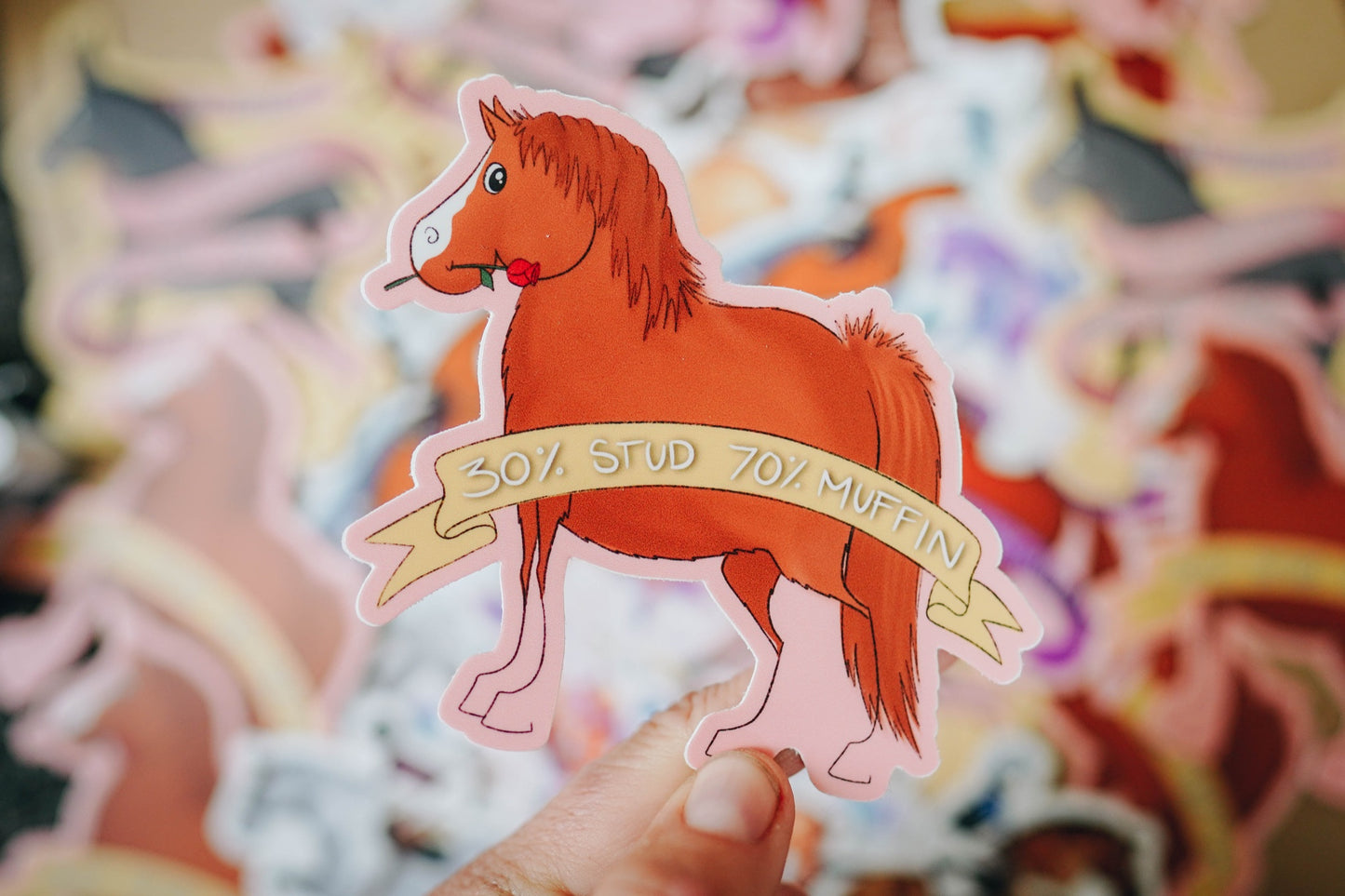 The Art of Michelle Clarke Vinyl Stickers