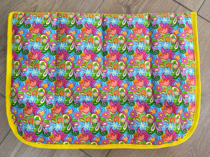 Flower Garden Kids Saddle Pad