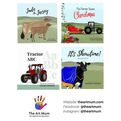 Showtime!-Holstein Day Childrens Story Book