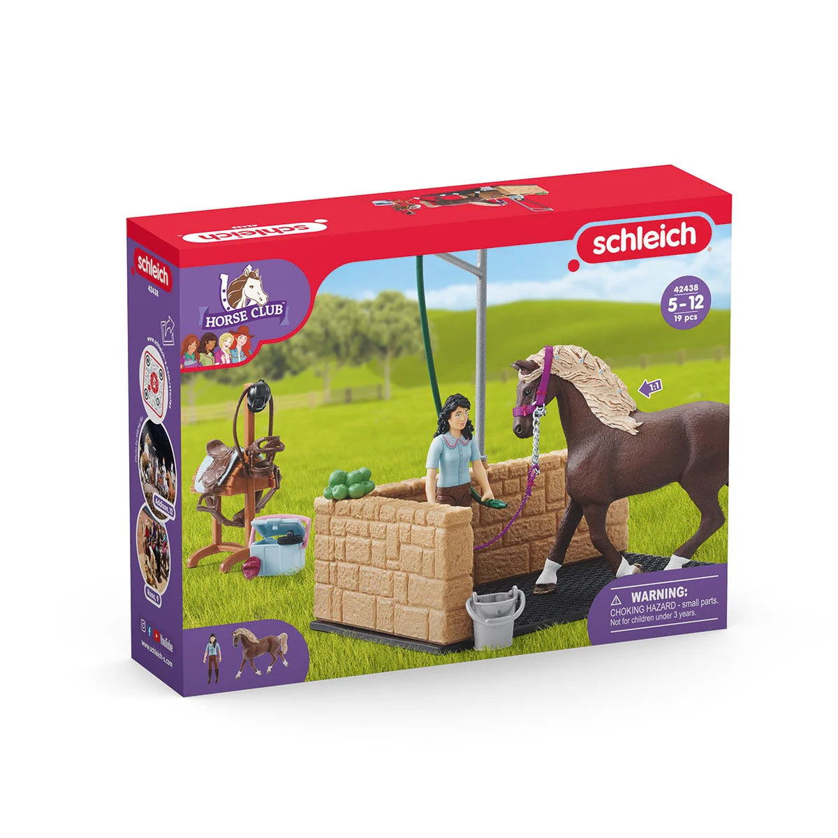 Schleich Horse Club Emily & Luna with Wash Bay