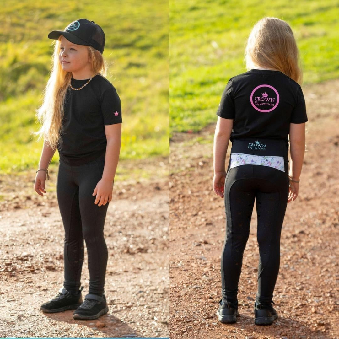 Crown Equestrian Kids Tees