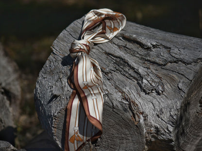 Satin Equestrian Neck Scarves