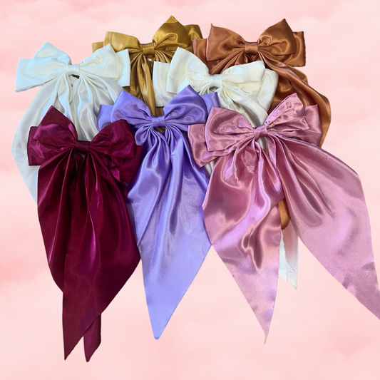 XL Satin Hair Bow