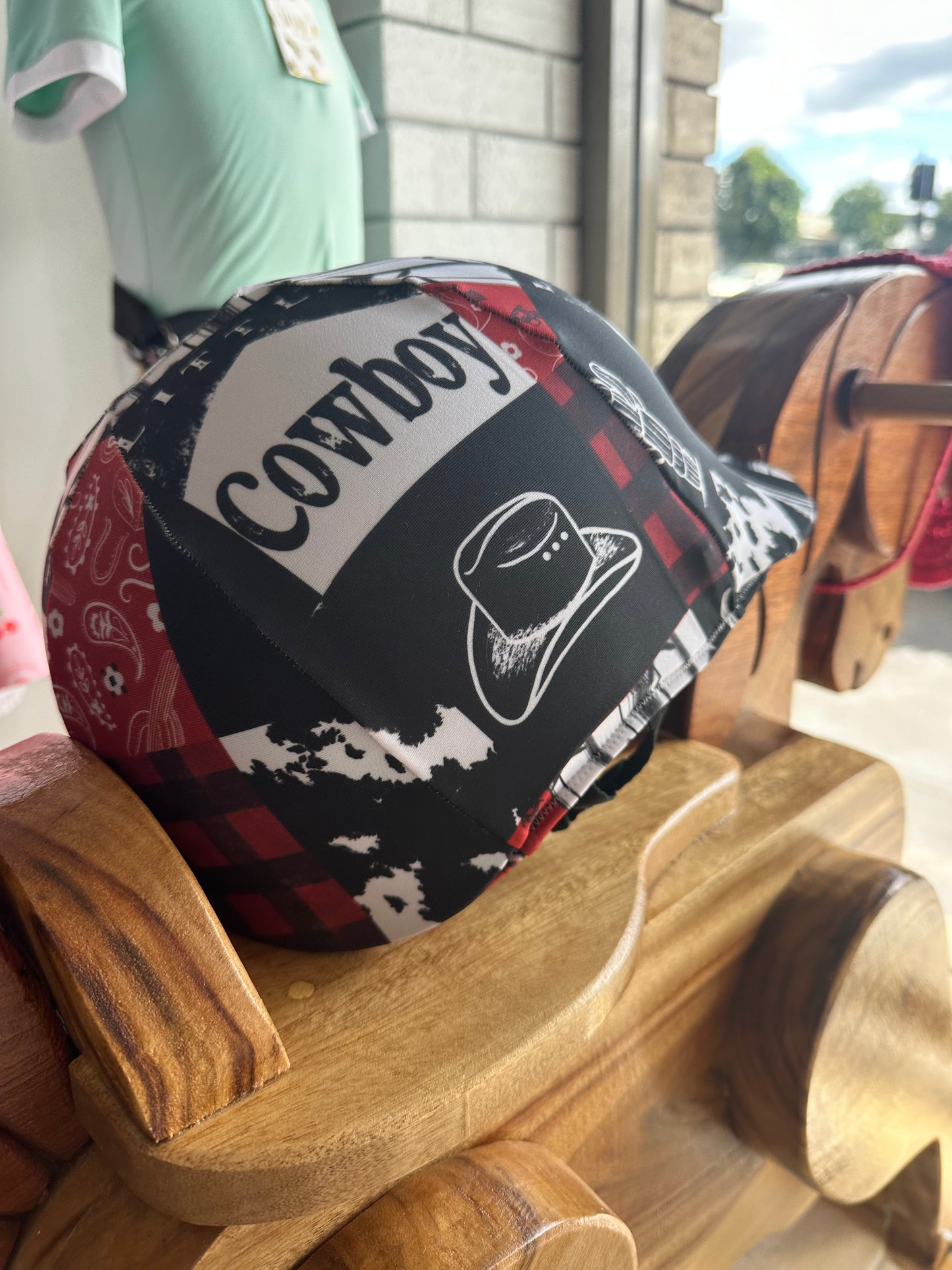 Little Cowboy Kids Helmet Cover