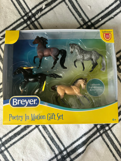 Breyer Poetry in Motion Stablemates Giftset