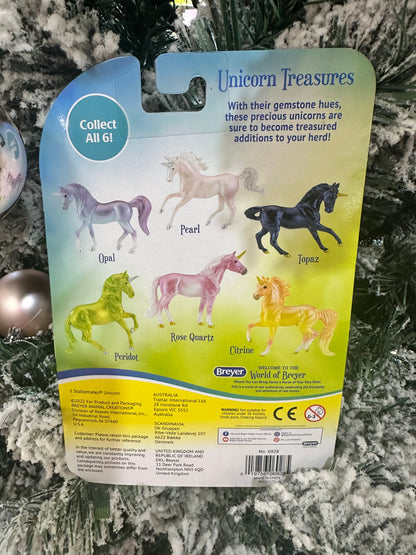 Breyer Stablemates Unicorn Treasures Indivdiuals Citrine