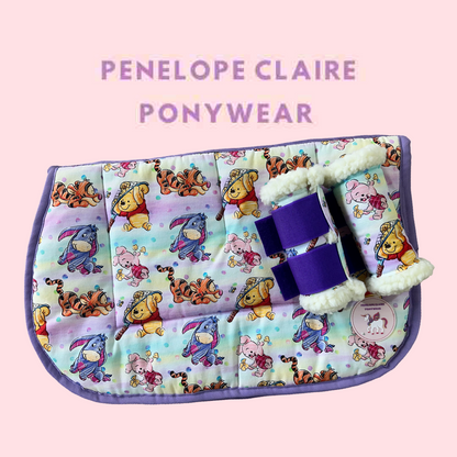 Limited Edition Kids Saddle Pad Set