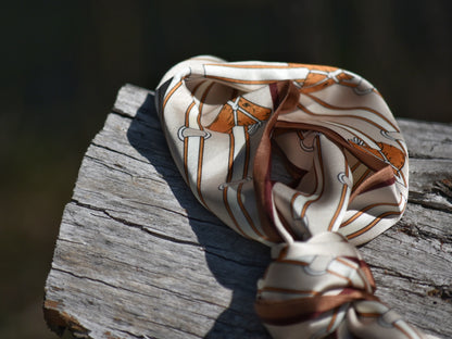 Satin Equestrian Neck Scarves