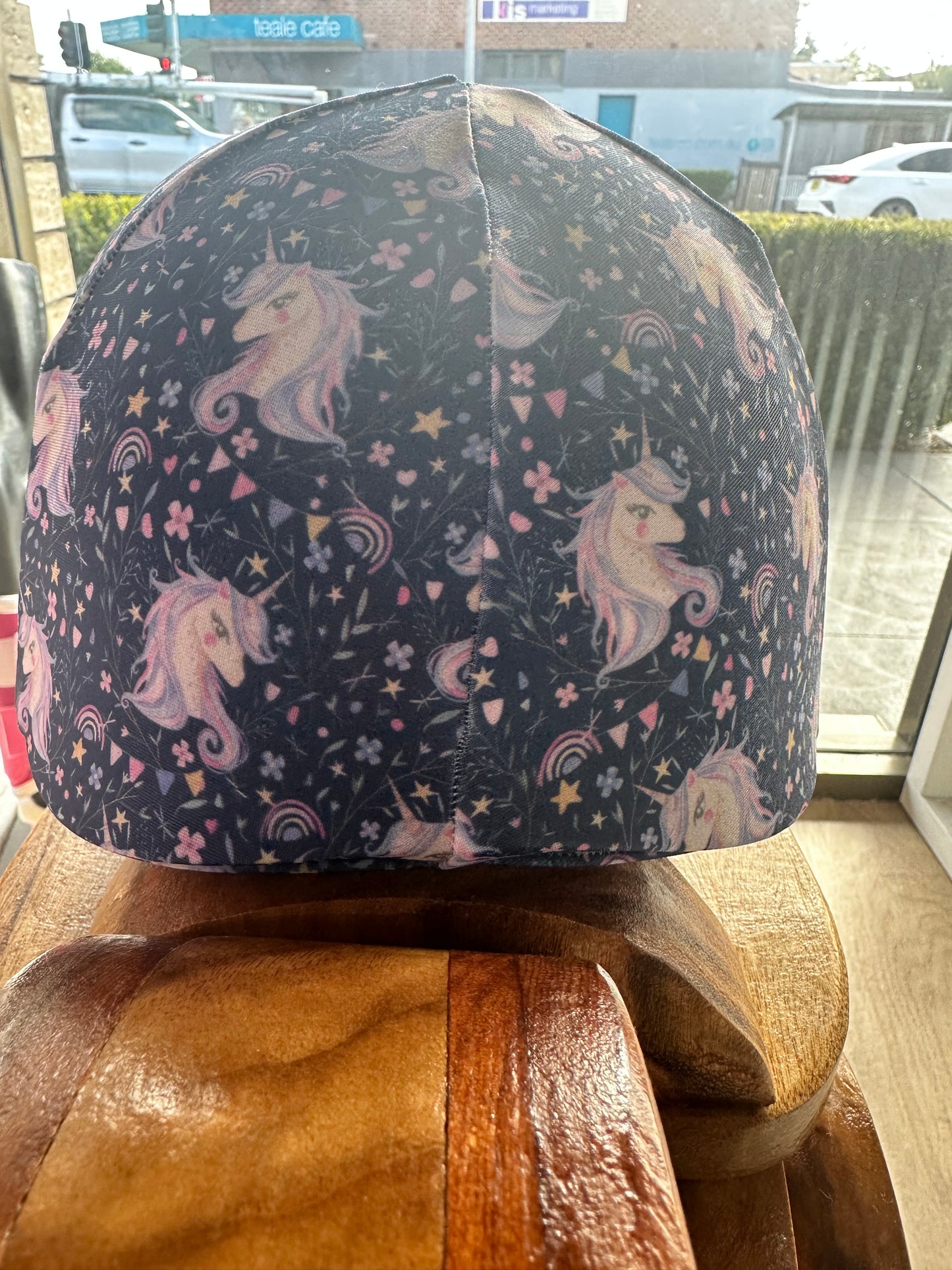 Unicorn Glamour Kids Helmet Cover