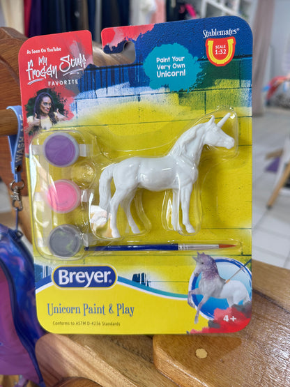 Breyer Unicorn Paint & Play Singles