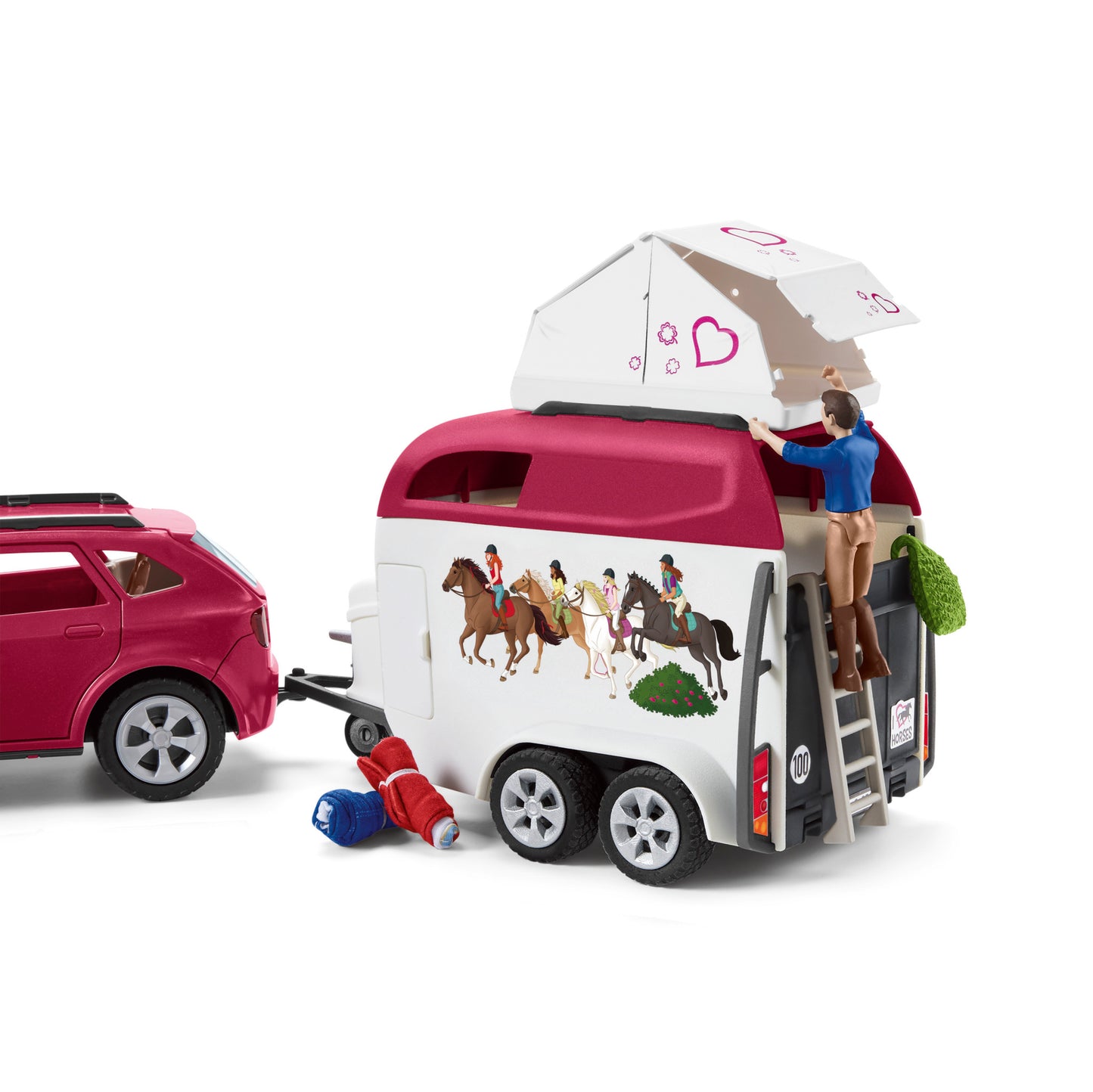 Schleich Horse Club Horse Adventures with Car & Float