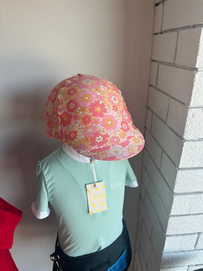 Boho Flowers Kids Helmet Cover