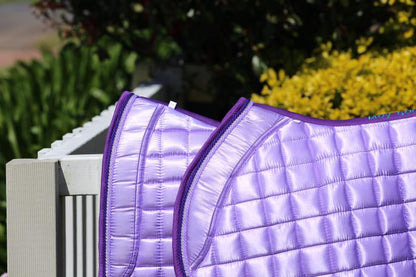 Lady Godiva Equestrian Frilled Pony Dressage Pad Lavender Collection **PRE-ORDER**