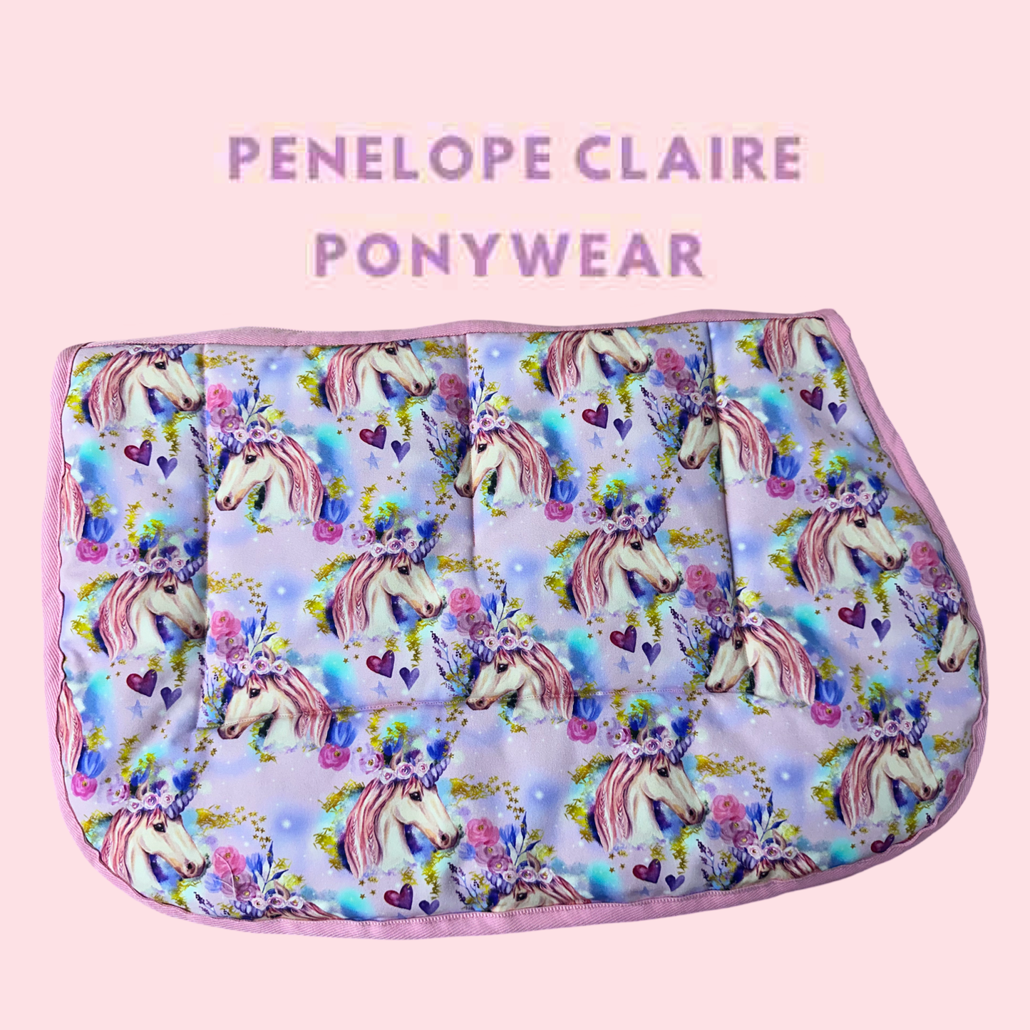 Enchanted Unicorn Kids Saddle Pad