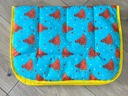 Chickens Kids Saddle Pad