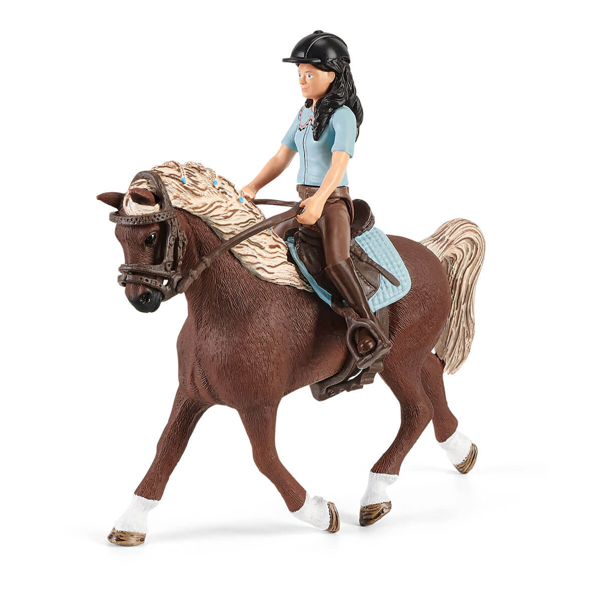 Schleich Horse Club Emily & Luna with Wash Bay