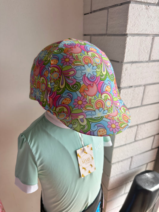 Flower Garden Kids Helmet Cover