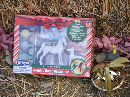 Breyer Paint Your Own Stablemates Christmas Tree Ornaments