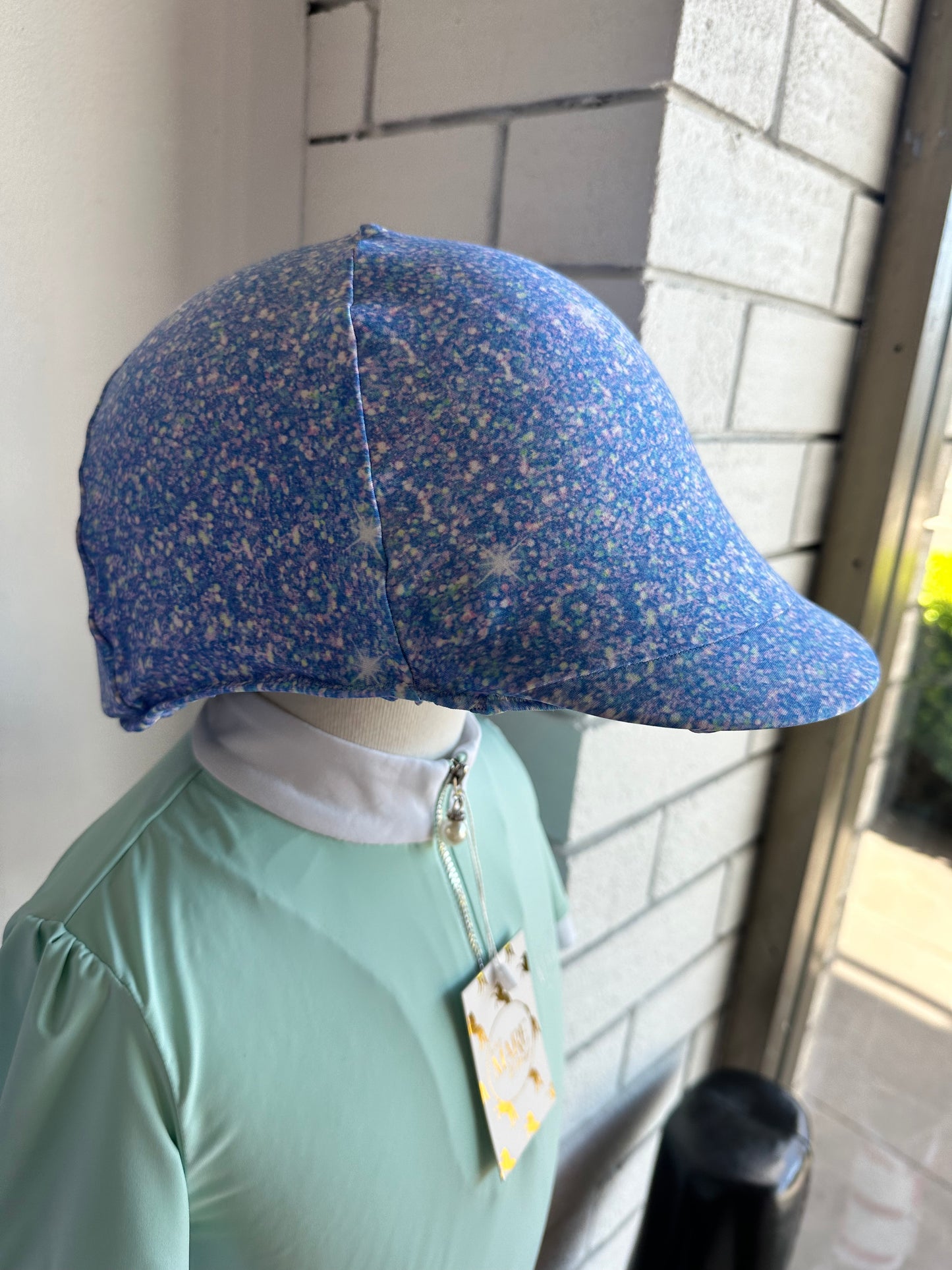 Sparkle Party Helmet Cover - Periwinkle