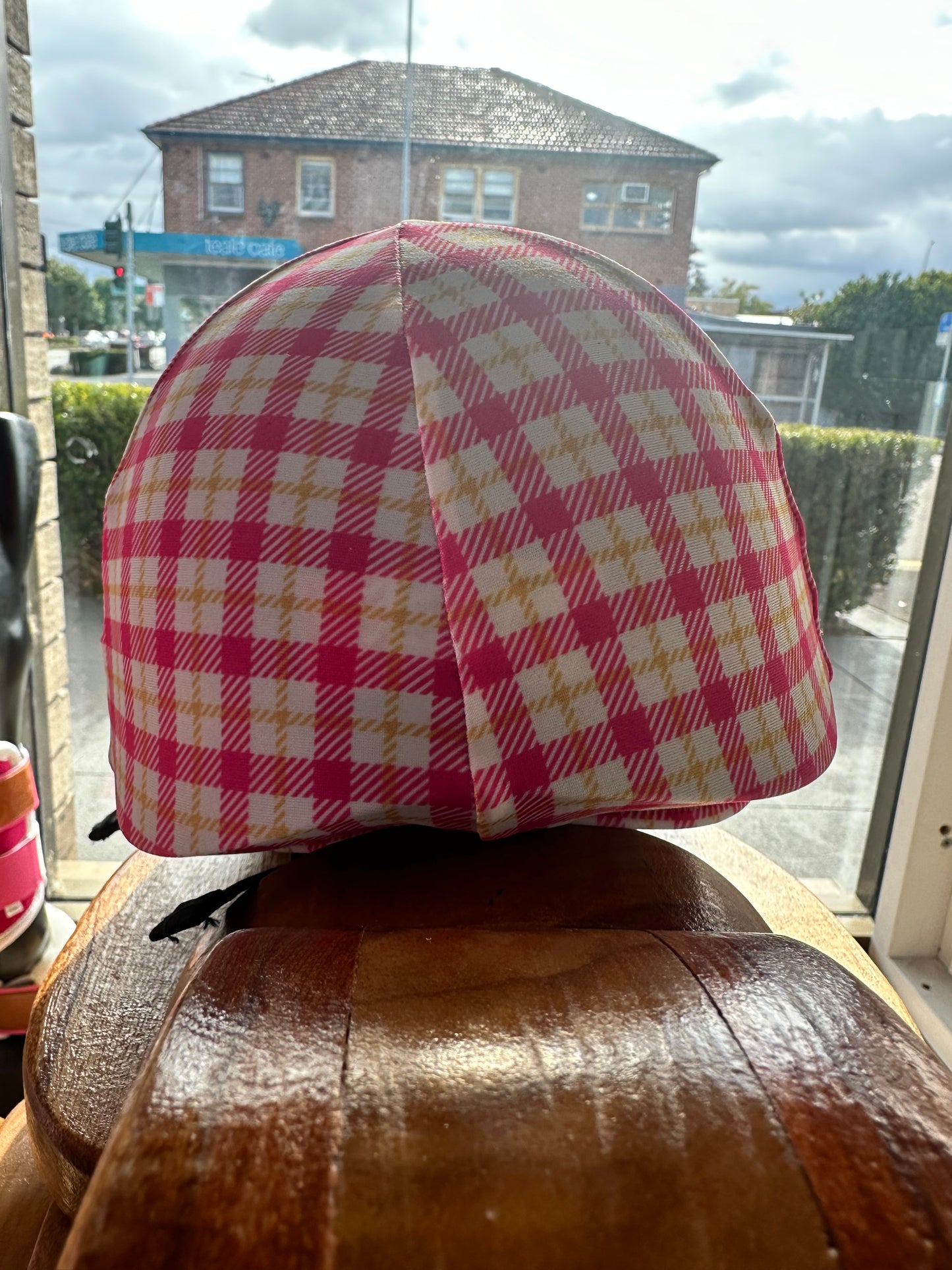 Pink Lemonade Kids Helmet Cover