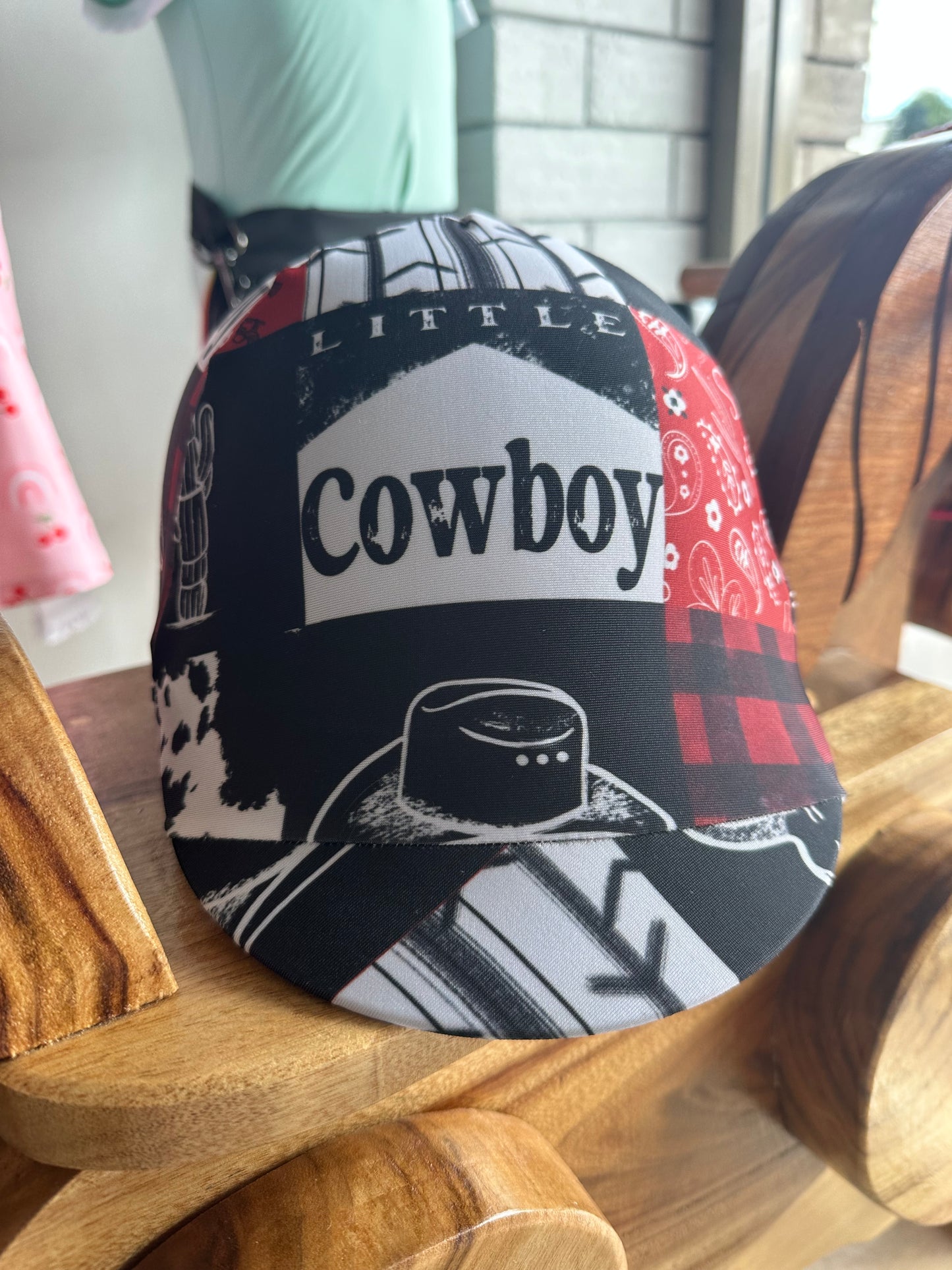 Little Cowboy Kids Helmet Cover