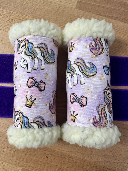 Unicorn Royalty Sherpa Paddock Boots