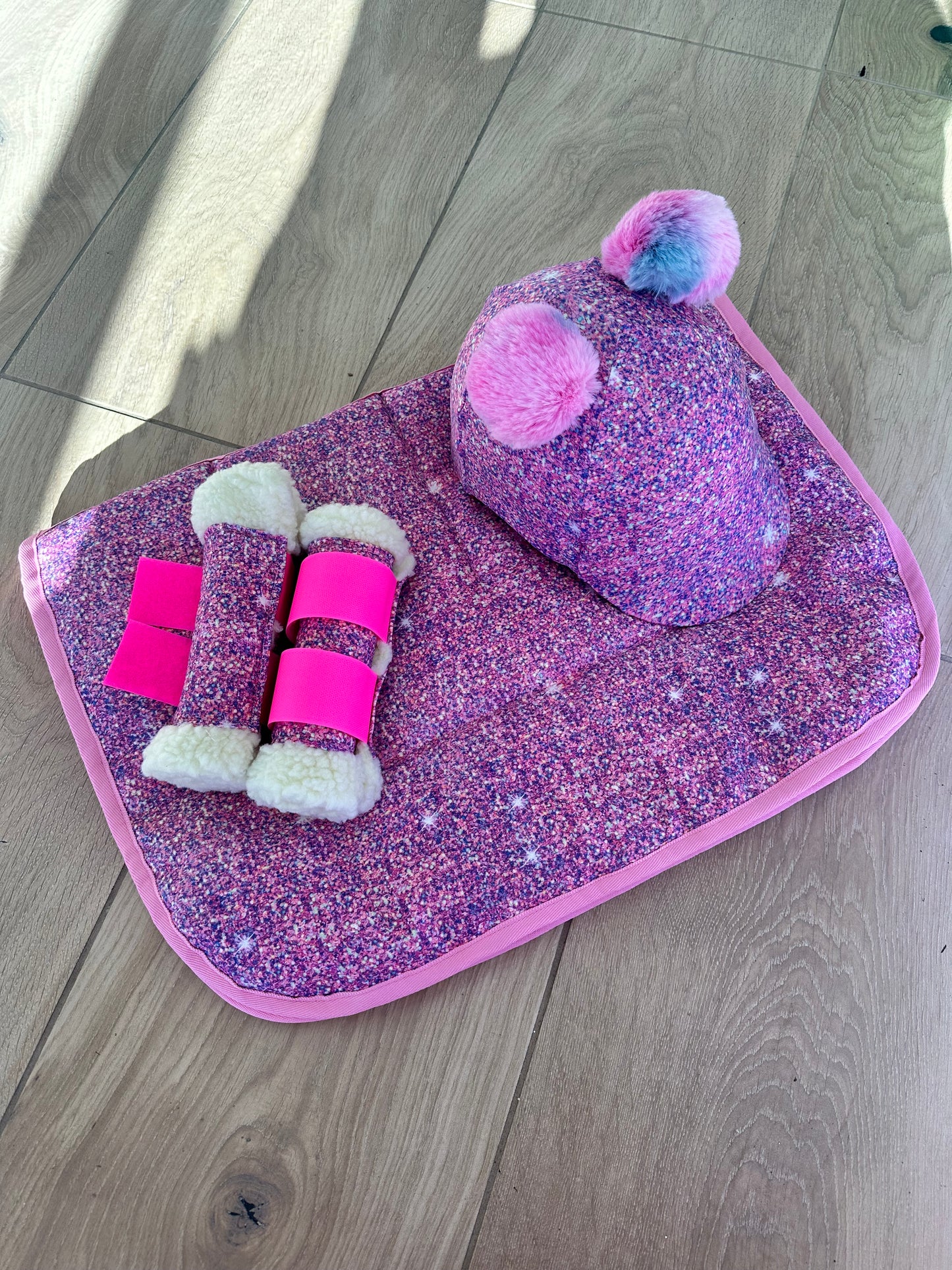 Baby Pink Glitter Set Custom Order for Mel