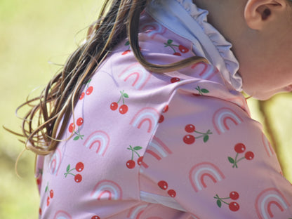 Mare and Me Girls Indie Cherries Riding Shirt