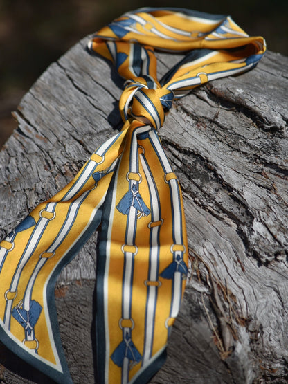 Satin Equestrian Neck Scarves