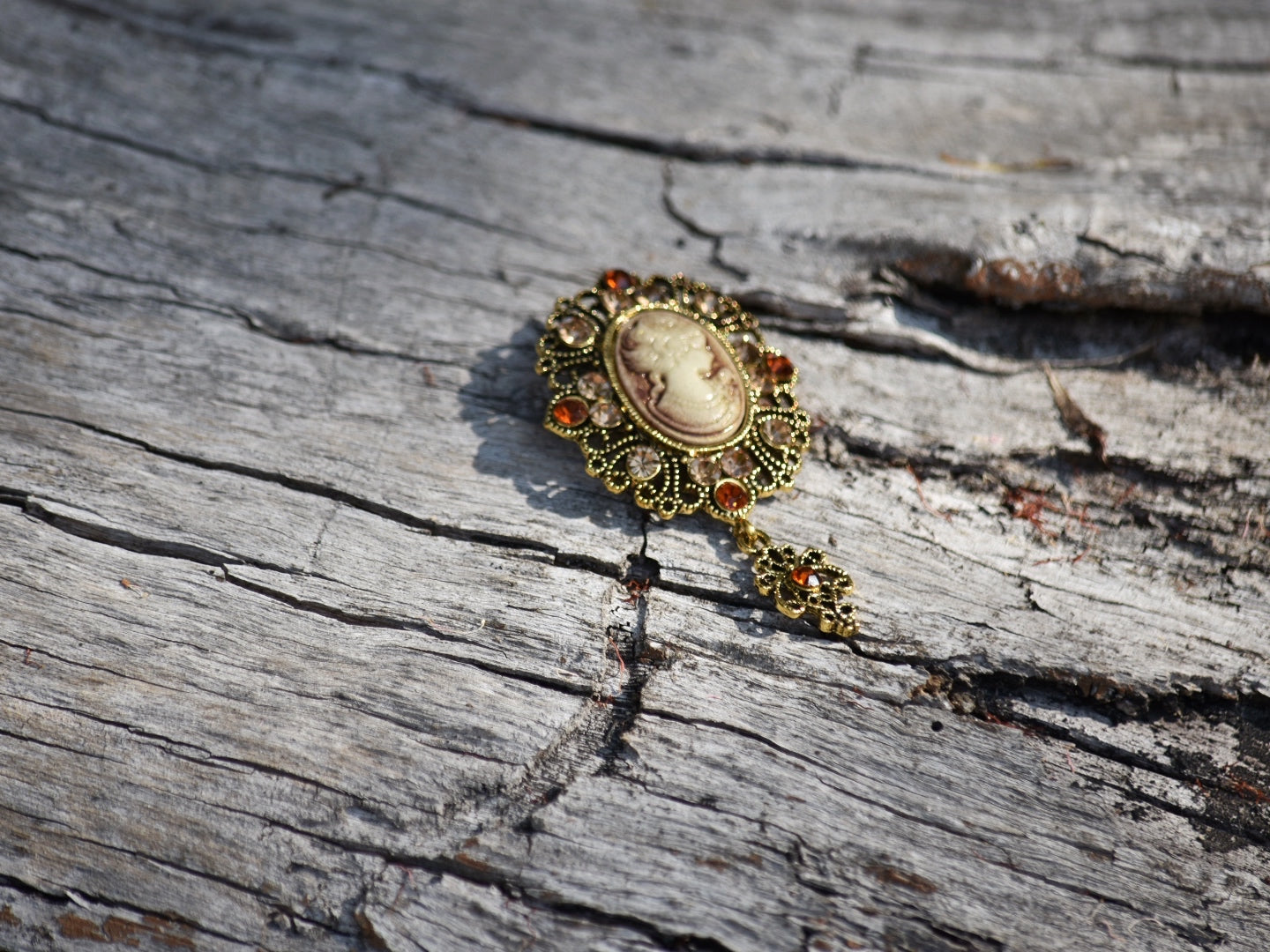 Vintage Style Beauty Brooch