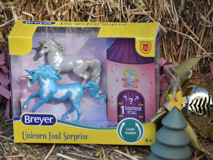 Breyer Unicorn Foal Surprise Family