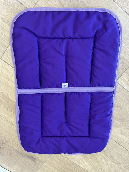 Purple Butterflies Kids Saddle Pad