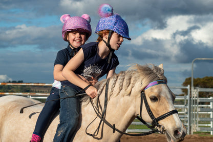 Sparkle Party Helmet Cover - Baby Pink