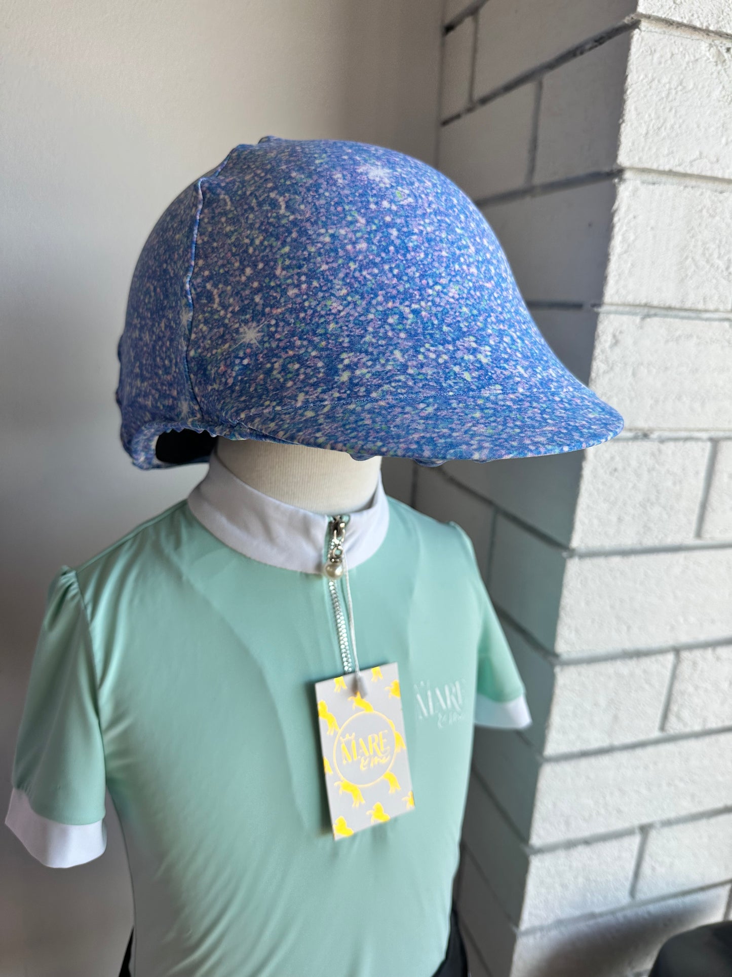 Sparkle Party Helmet Cover - Periwinkle