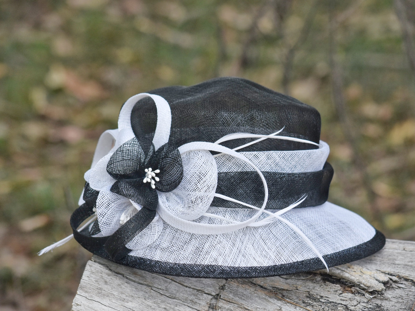 Small brim wedding hats online